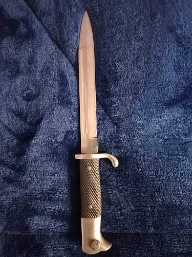 An alcoso dress bayonet k98, i need to know if it is original or fake.