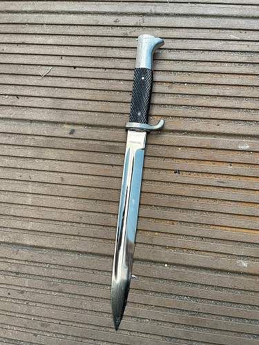 KS98 Bayonet Totenkopf marked