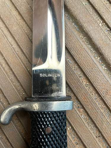 KS98 Bayonet Totenkopf marked