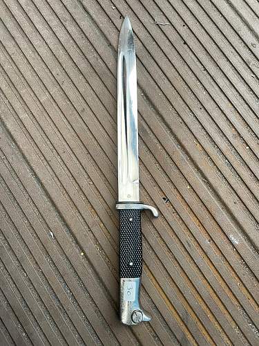 KS98 Bayonet Totenkopf marked