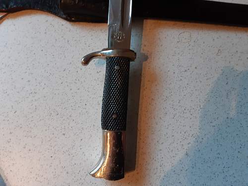 Robert Klaas Dress Bayonet w / Added Grip Emblem