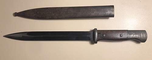 Bayonet 84/98 unknown manufacturer