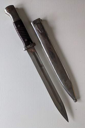 Information help for a Bayonet marked 44ddl