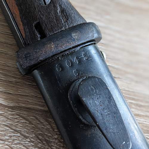 Information help for a Bayonet marked 42 cof - Carl Eickhorn, Solingen?