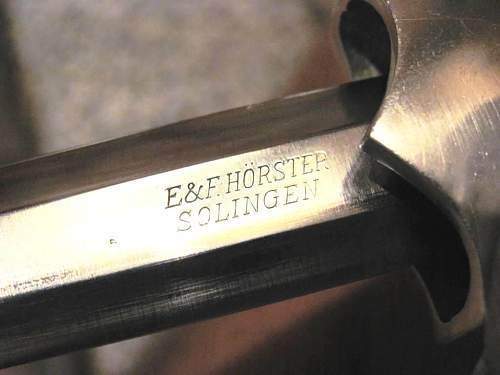 E &amp; F.Horster Dress Bayonet