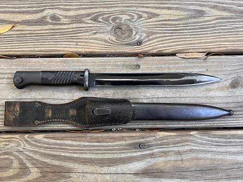 New Collector: Evaluation on this 1940 Clemen &amp; Jung K98 Bayonet?