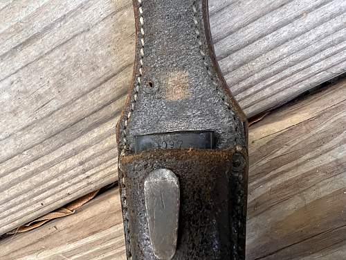 New Collector: Evaluation on this 1940 Clemen &amp; Jung K98 Bayonet?