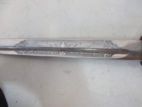 Help with etched bayonet
