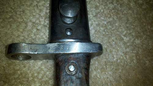 Need help identifying this bayonet