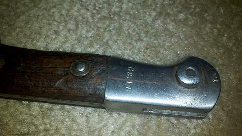 Need help identifying this bayonet