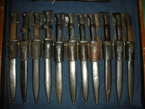 K98 Bayonet Collection