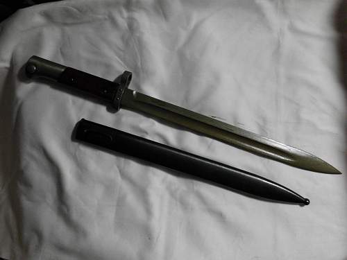 DOT42-3 like commercial Czech Bayonet Wartime?