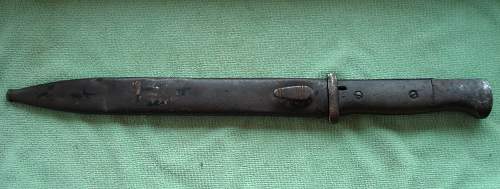 My first bayonet