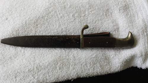 Help on rough price... Bayonet small blade by A.w jr solingen ...