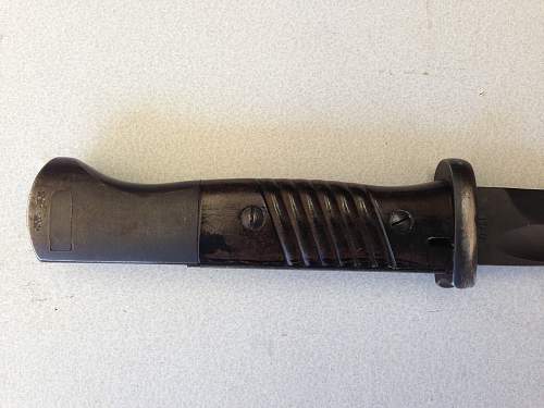 K98 bayonet for review