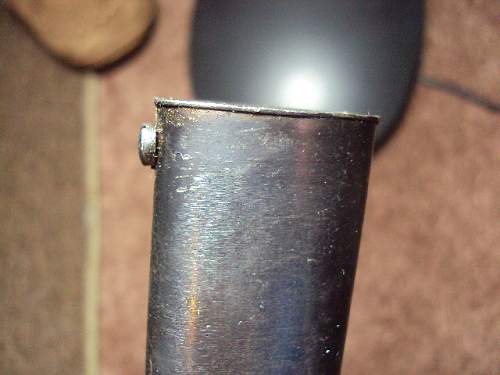 K98 Bayonet Scabbard Un-Marked??