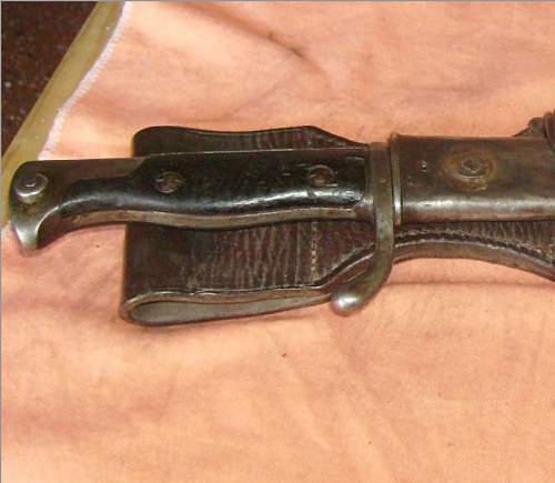 Shortened 1918 Mauser Oberndorf &quot;Butcher Blade&quot; Bayonet???