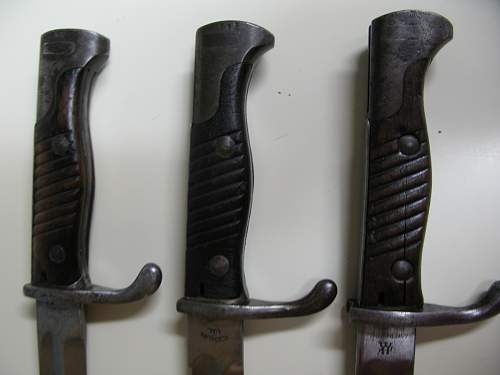 German bayonets