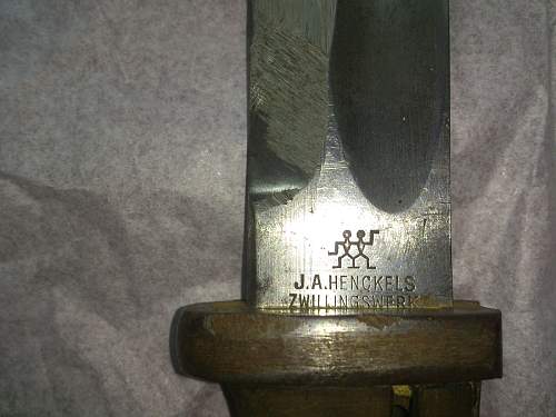 J A HENCKELS  Bayonet