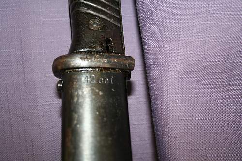 Help with various K98 bayonet markings?