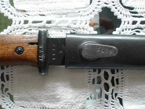 Help with various K98 bayonet markings?