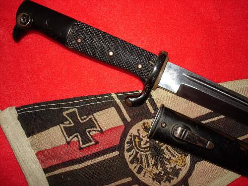 Black finished WKC bayonet