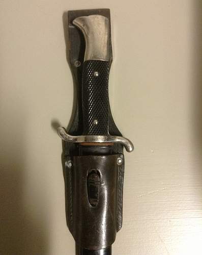 K98 bayonet...pawn shop find