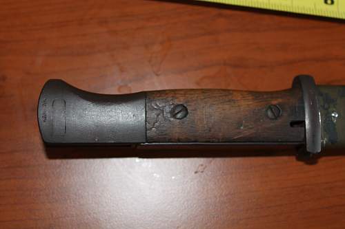 K98 Mauser Bayonet 1942 Please help to ID