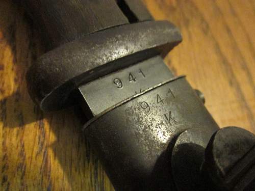 Heavily Serial numbered K-98