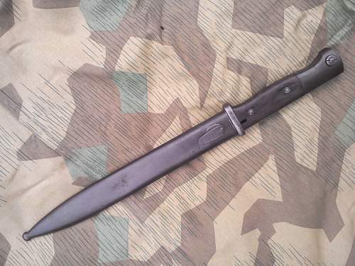 Is this a Portuguese contract bayonet?