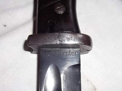 Bayonet 1939 E.u.f Horster