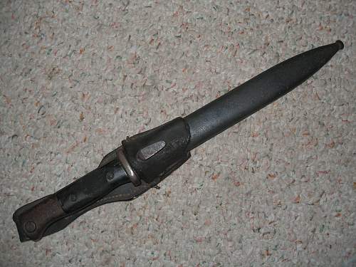 K98 Bayonet Question - Restoration Complete