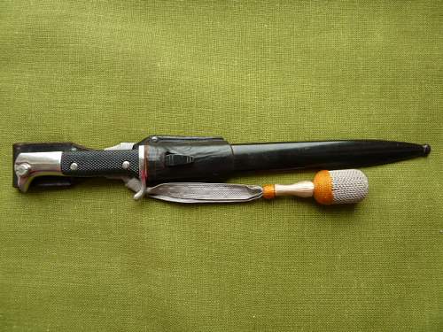 German Dress Bayonet E. Pack &amp; Söhne Solingen