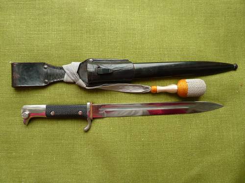 German Dress Bayonet E. Pack &amp; Söhne Solingen