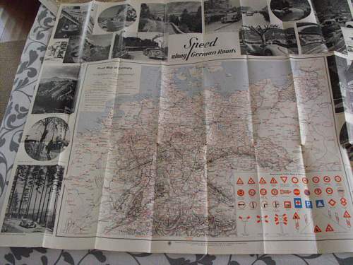 DDAC map of Germany 1938.