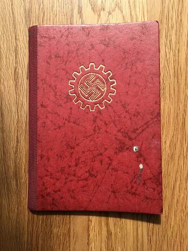 DAF Membership Book