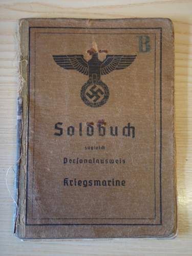 Various 3rd Reich paper items.