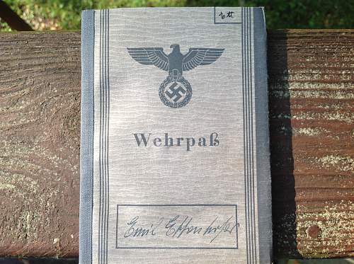 Wehrpas from an Augsburg fellow