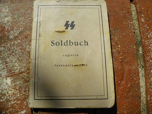 SS Soldbuch Reinhard Heydrich Rgt