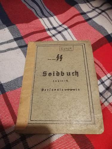 waffen ss soldbuch need help