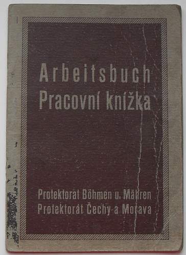 Protektorat Arbeitsbuch