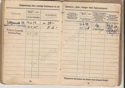 SS-Flak-Abt 'Nord' Soldbuch