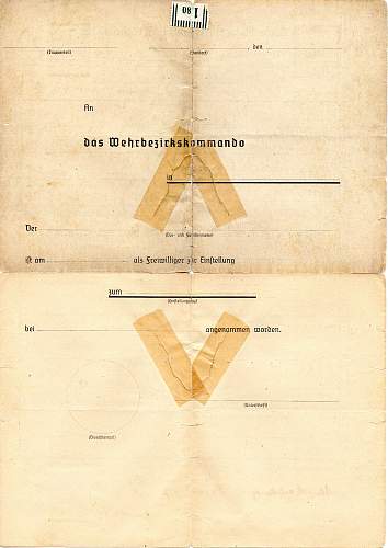 Need Help - Write Up of ‘Soldbuch-Ersatz’ etc To Obergefreiter Rudolf Hubertus Pabst von Ohain.