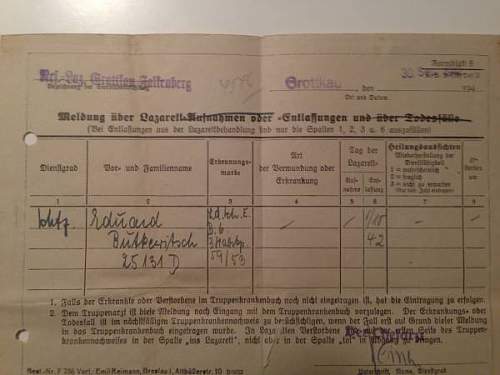 Wehrmacht/Waffen SS Soldbuch... Horst Wessel