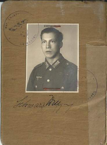 Soldbuch 15th I.R. (mot.) (15th Panzergrenadiers), 29th Panzergrenadier Division