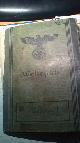 wehrpass waffen-ss