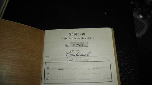 Translation of Soldbuch