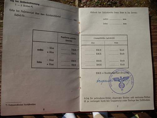 LW JU-88 Pilots Soldbuch