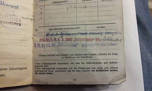 &quot;Feldherrnhalle&quot; Soldbuch?