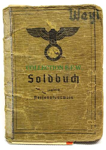 Father's Soldbuch.